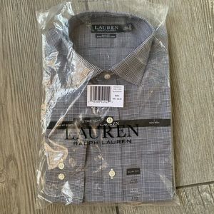 NWT; Lauren Ralph Lauren dress shirt, 15.5 34-35